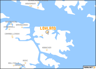 map of Lowland