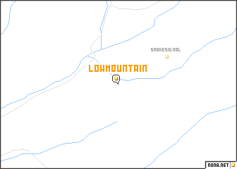 map of Low Mountain