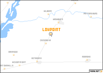 map of Low Point