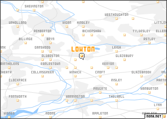 map of Lowton