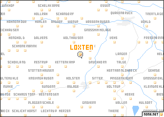 map of Loxten