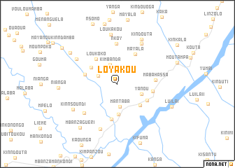 map of Loyakou