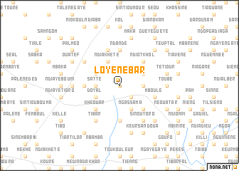 map of Loyène Bar