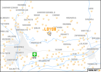 map of Loyob