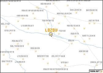 map of Lozov