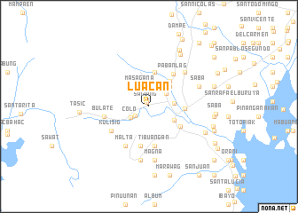 map of Luacan