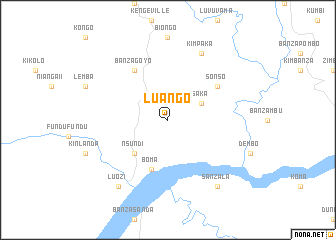 map of Luango