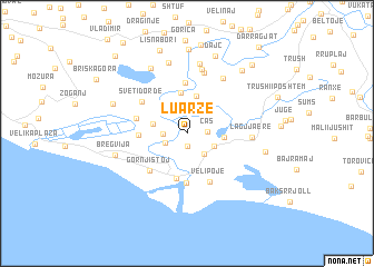 map of Luarzë