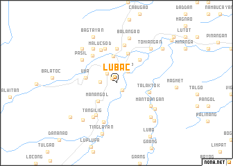 map of Lubac