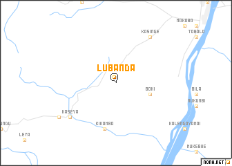 map of Lubanda