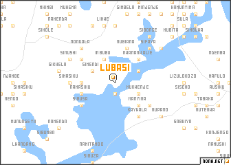 map of Lubasi