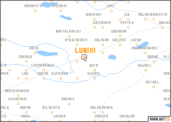 map of Lubiki