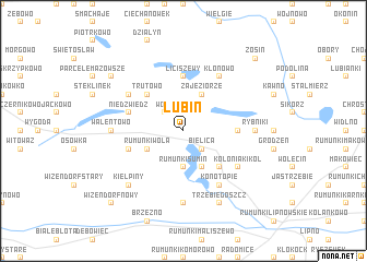 map of Lubin