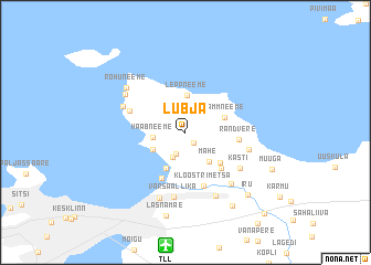 map of Lubja