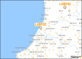 map of Lubnac