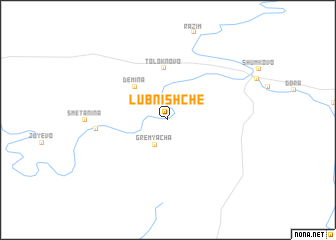 map of Lubnishche