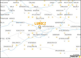 map of Lubocz