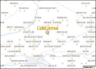 map of Lubojenka