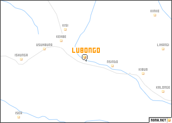 map of Lubongo