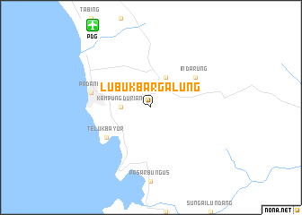 map of Lubukbargalung