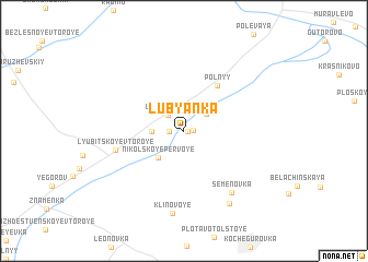 map of Lubyanka