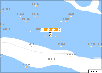 map of Lucanana