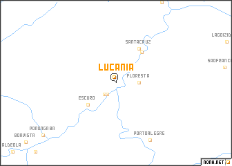 map of Lucânia