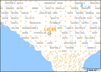 map of Lucas