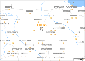 map of Lucas