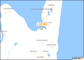map of Lucas