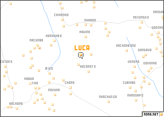 map of Luca