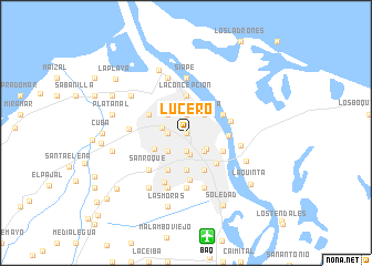 map of Lucero