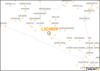 map of Luchana