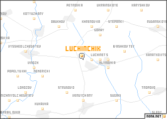 map of Luchinchik