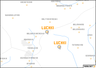 map of Luchki