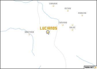 map of Lucianos