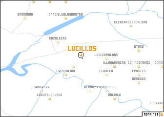 map of Lucillos