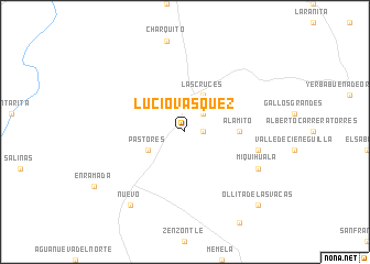 map of Lucio Vasquez