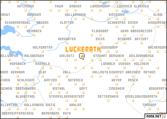 map of Lückerath