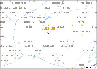 map of Luckow