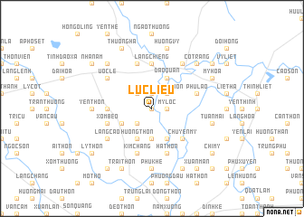 map of Lục Liễu