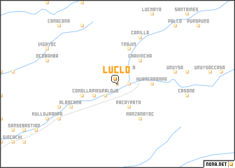map of Luclo