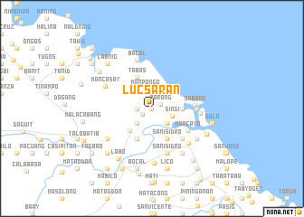 map of Lucsaran