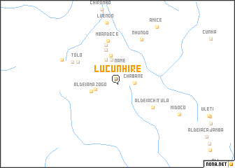 map of Lucunhire