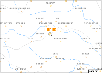 map of Lucuri