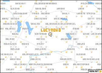 map of Lucynowo