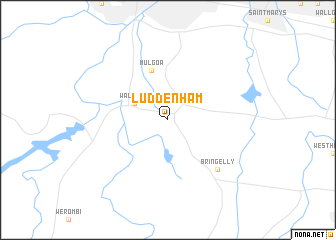 map of Luddenham