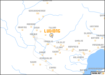 map of Ludiong