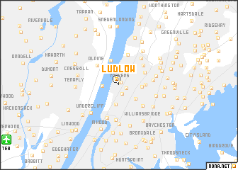 map of Ludlow