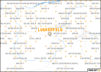 map of Ludmerfeld